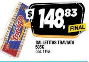 Supermercados Yaguar Galletitas Traviata 505g oferta