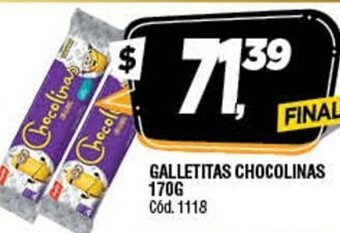 Supermercados Yaguar Galletitas Chocolinas 170g oferta