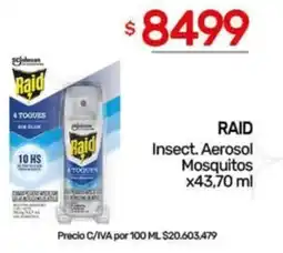 Nini Mayorista Raid insect. aerosol mosquitos oferta