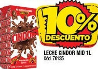 Supermercados Yaguar Leche Cindor Mid 1l oferta