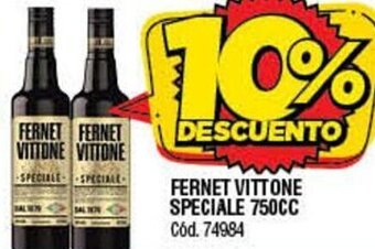 Supermercados Yaguar Fernet Vittone Speciale 750cc oferta