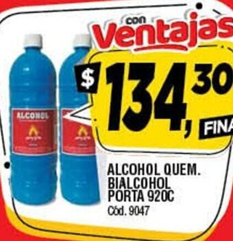 Supermercados Yaguar Alcohol QUem Bialcohol Porta 920c oferta