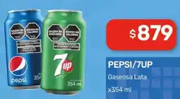 Nini Mayorista Pepsi/7up gaseosa lata oferta
