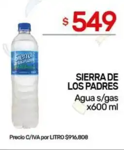 Nini Mayorista Sierra de los padres agua s/gas oferta