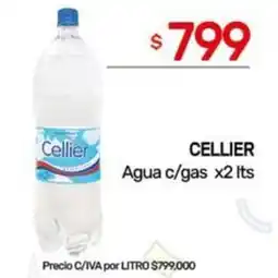 Nini Mayorista Cellier agua c/gas oferta