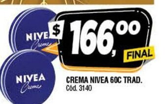 Supermercados Yaguar Nivea Crema 60c Trad oferta