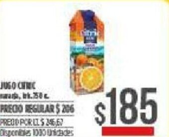 Supermercados Vea Jugo Citric oferta