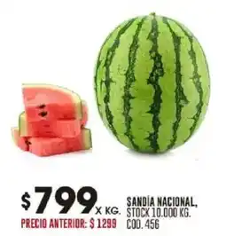 Coto Sandia nacional oferta