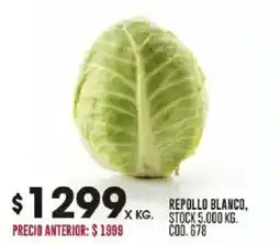 Coto Repollo blanco oferta