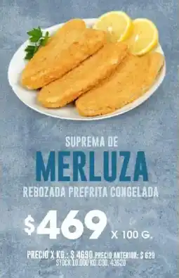 Coto Suprema de merluza rebozada prefrita oferta
