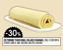 Coto En pionono tradicional/salado chammas oferta