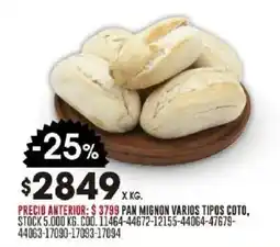 Coto Coto pan mignon varios tipos oferta