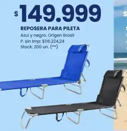 Changomas Reposera para pileta oferta