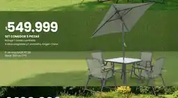 Changomas Set comedor oferta