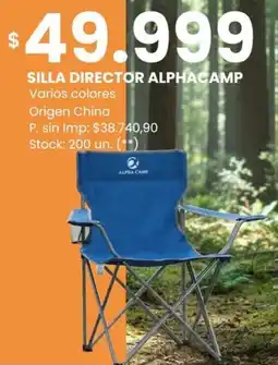 Changomas Silla director alphacamp oferta