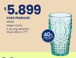 Changomas Vaso pearluxe oferta