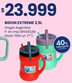 Changomas Bidon extreme oferta