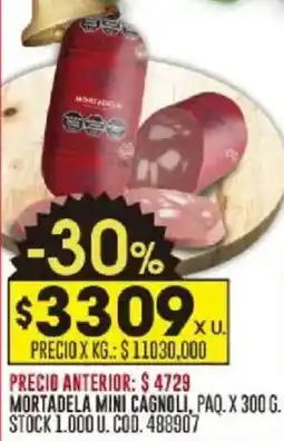 Coto Cagnoli mortadela mini oferta