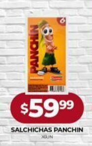 Supermercados Tadicor Salchichas Panchin oferta