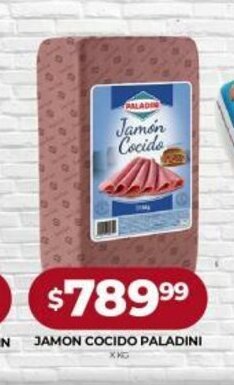 Supermercados Tadicor Jamon Cocido Paladini oferta
