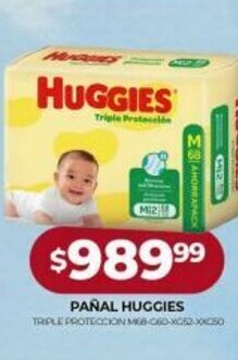 Supermercados Tadicor Panal Huggies oferta