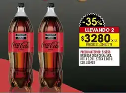 Coto Coca Cola ZERO oferta