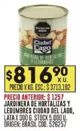 Coto Ciudad del Lago jardinera de hortalizas y legumbres oferta