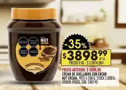 Coto Nut Cream crema de avellanas con cacao oferta