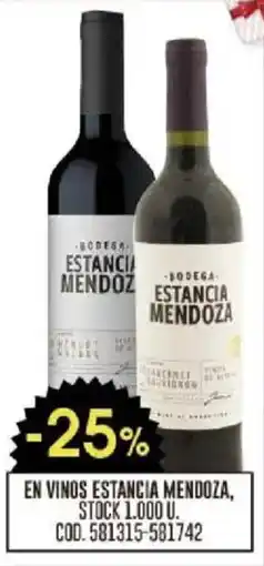 Coto Estancia Mendoza vino oferta