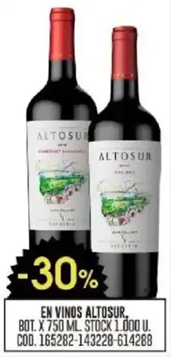 Coto Altosur vinos oferta