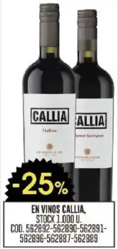 Coto Callia vino oferta