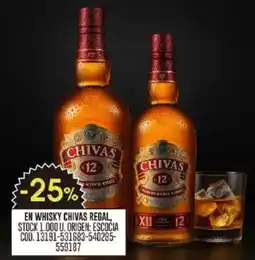 Coto Chivas Regal whisky oferta