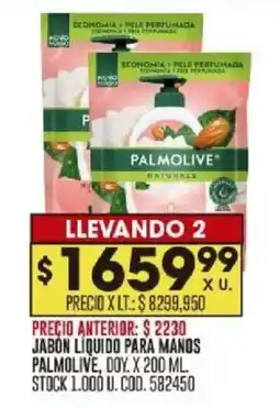Coto Palmolive jabon liquido para manos oferta