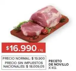 Carrefour Peceto de novillo oferta