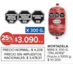 Carrefour Paladini mortadela mini oferta
