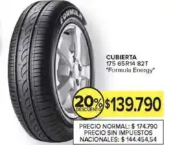 Carrefour Formula energy cubierta 175 65R14 82T oferta