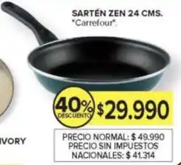 Carrefour Carrefour sarten zen oferta