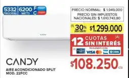 Carrefour Candy aire acondicionado split oferta
