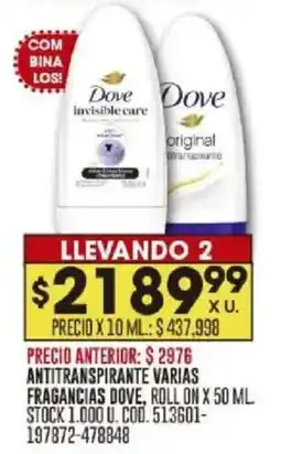 Coto Dove antiperpirante oferta