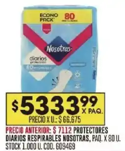 Coto Nosotras protectores diarios respirables oferta
