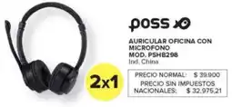 Carrefour Poss auricular oficina con microfono oferta