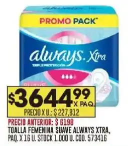 Coto Always Xtra toalla femenina oferta