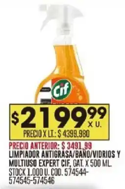 Coto Cif multiuso expert oferta