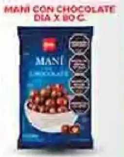 Supermercados DIA Dia mani con chocolate oferta