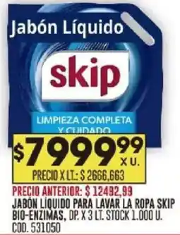 Coto Skip jabon liquido para lavar oferta