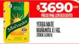 Supermercados DIA Mañanita yerba mate oferta