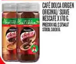 Supermercados DIA Nescafé café dolca origen original/suave oferta