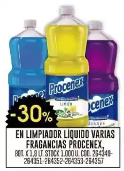 Coto Procenex limpiador liquido oferta