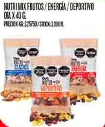 Supermercados DIA Dia nutri mix frutos/energia/deportivo oferta