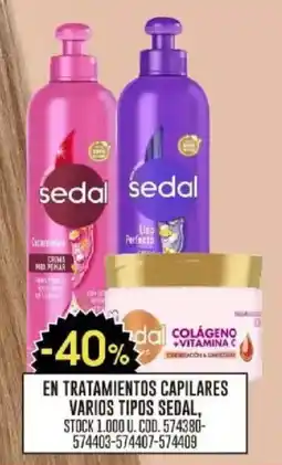 Coto Sedal tratamientos capilares oferta